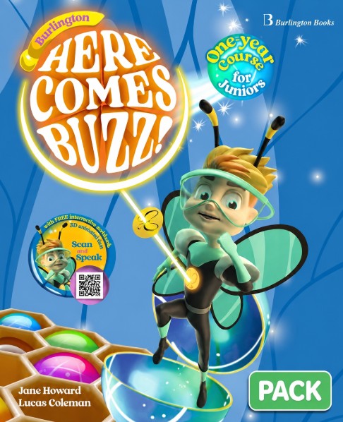 Burlington Here Comes Buzz! One Year Course - ΠΑΚΕΤΟ Όλα τα βιβλία της τάξης