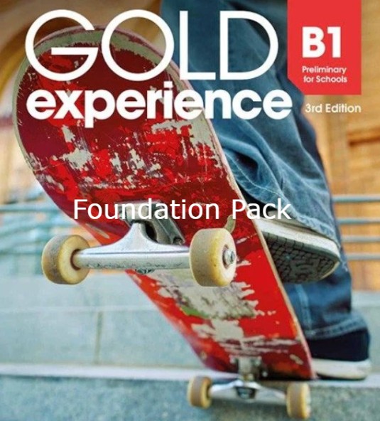 Gold Experience B1 (3rd Edition) -  Foundation Pack (Student's +Ebook +Online Practice +Workbook) 3rd Edition
