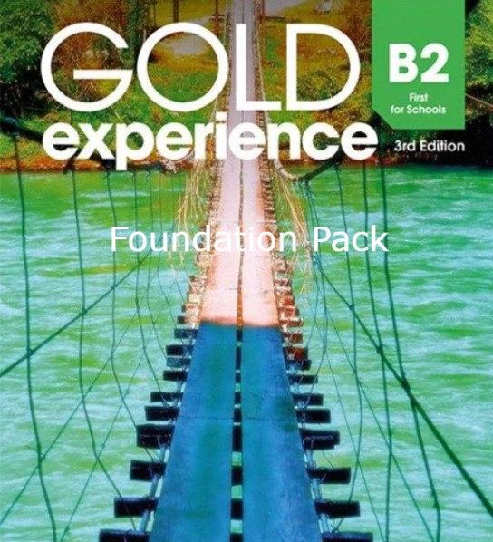 Gold Experience B2 (3rd Edition) - Foundation Pack (Student's +Ebook +Online Practice +Workbook) 3rd Edition