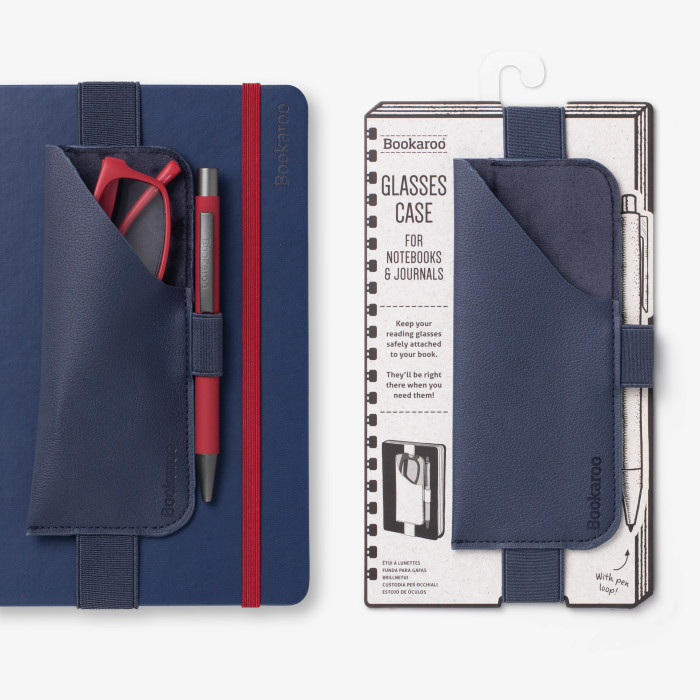 Θηκη Γυαλιων και Στυλο για Βιβλιο if Bookaroo Case 41246 Navy