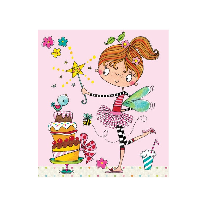 Καρτα Mini R.e.d. Gmin49 Birthday Fairy