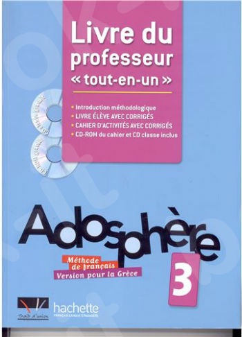 ADOSPHERE 3 - Livre du Professeur (Καθηγητή)