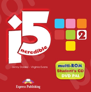 Incredible 5 (I5) - 2 - multi-ROM (Student's Audio CD / DVD  - (Νέο !!)