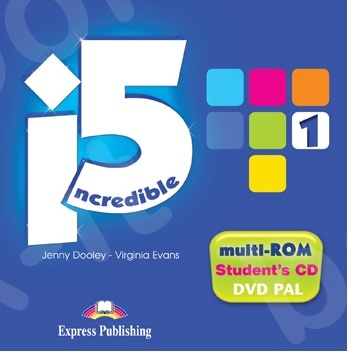 Incredible 5 (I5) - 1 - multi-ROM (Student's Audio CD / DVD  - (Νέο !!)