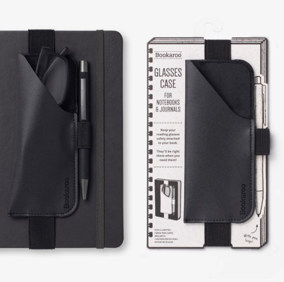 If Bookaroo Case Θήκη Γυαλιών και Στυλό για Βιβλίο (Black)