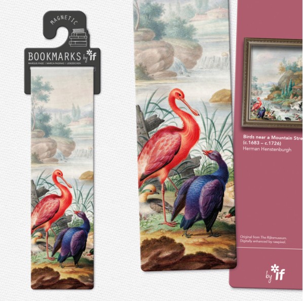 If Σελιδοδείκτης Classics Magnetic (Birds near a Mountain Stream)