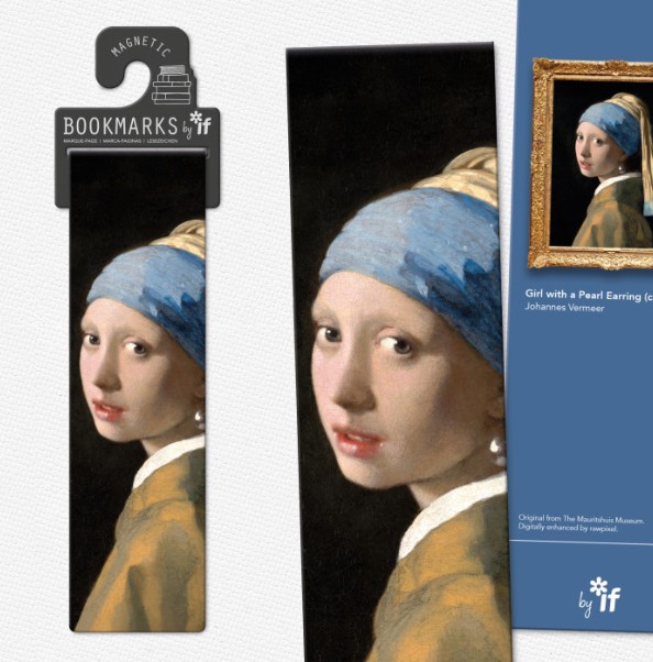 If Σελιδοδείκτης Classics Magnetic (Girl with a Pearl Earring)