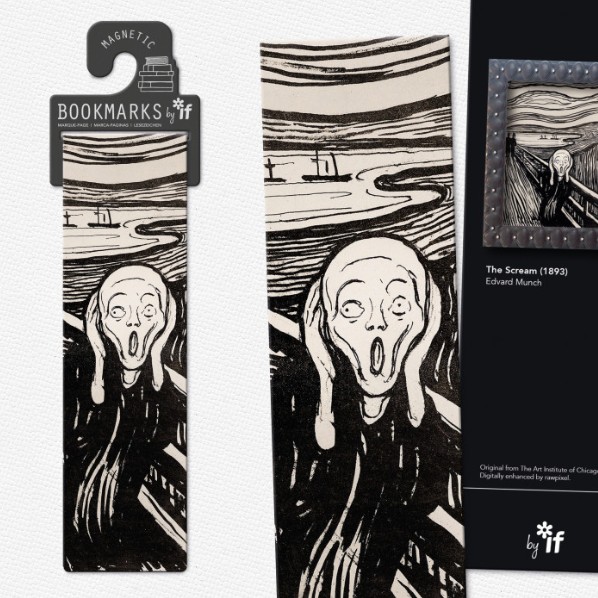 If Σελιδοδείκτης Classics Magnetic (The Scream)