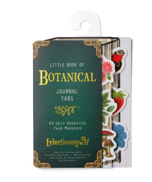 If Σελιδοδείκτης Eclectionery Journal Tabs (Botanical)