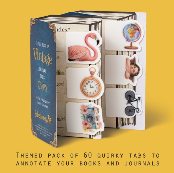 If Σελιδοδείκτης Eclectionery Journal Tabs (Vintage)