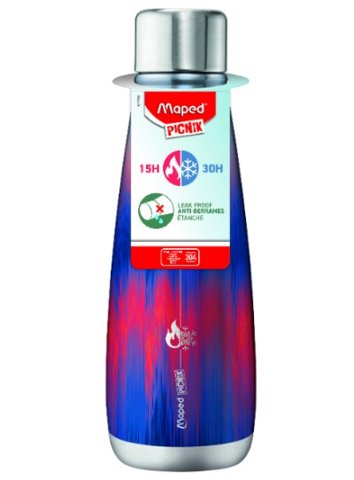 Maped Θερμός Ανοξείδωτος Picnik 500ml (Blue-Red)