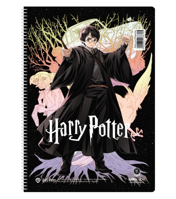 Salko Τετράδιο Σπιράλ Harry Potter V.1 (21x29/180σελ. 3θ)