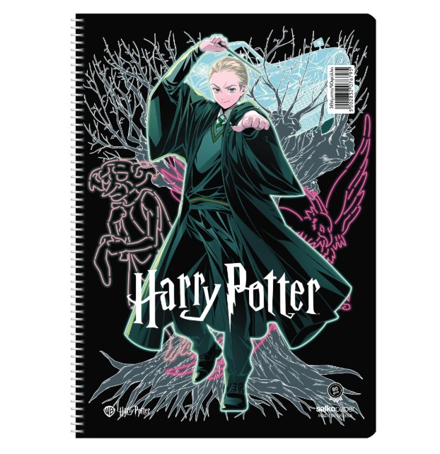 Salko Τετράδιο Σπιράλ Harry Potter V.1 (21x29/180σελ. 3θ)