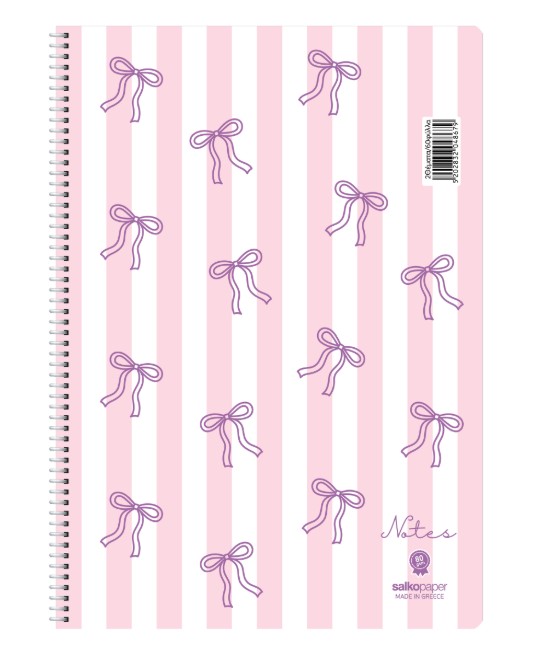 Salko Τετράδιο Σπιράλ Notes (21x29/120σελ. 2θ)