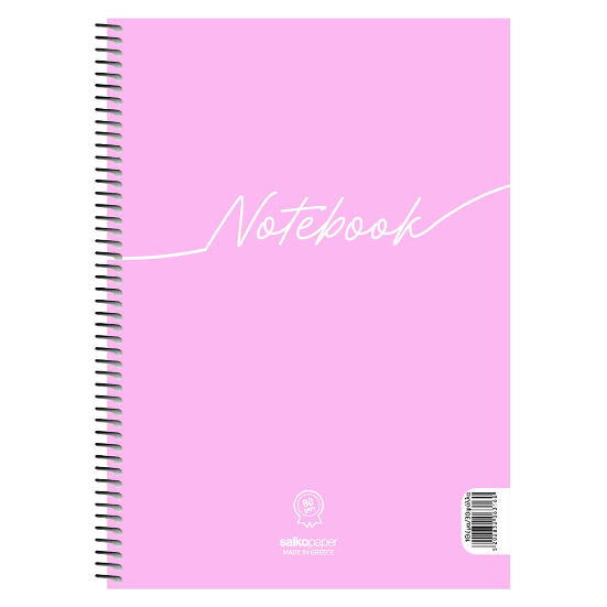 Τετράδιο Σπιράλ Notebook (21X29/60σελ.1θ)