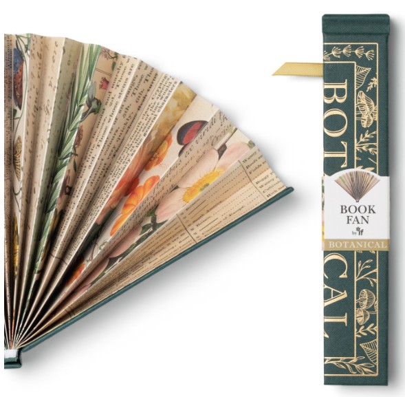 Βεντάλια If Book Fan (Botanical)