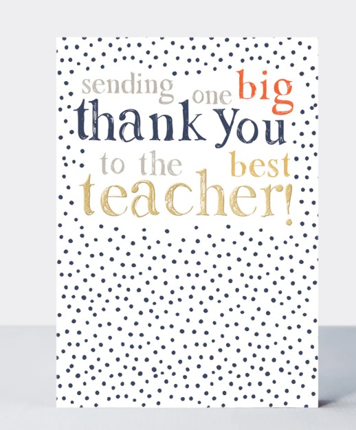 Ευχετήρια Κάρτα R.E.D. (Ebb & Flow - Thank You Teacher)