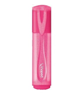 Υπογραμμιστής Fluo Peps Glitter Ροζ - Maped