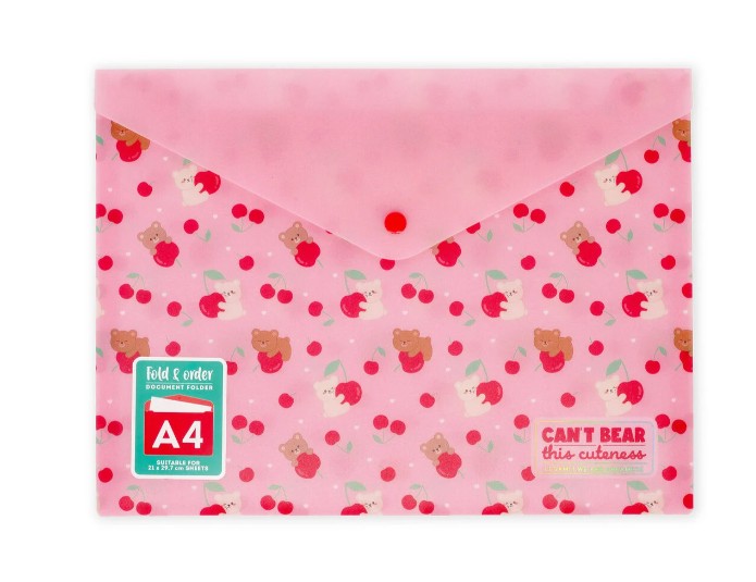 Legami Milano Φάκελος Εγγράφων Α4 ''Fold & Order'' Teddy Bear