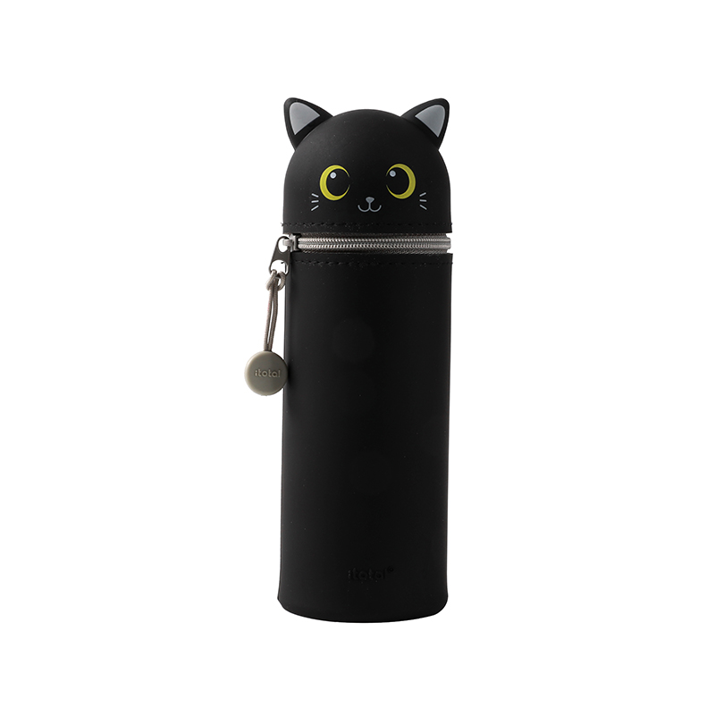 itotal Κασετίνα Σιλικόνης Black Cat