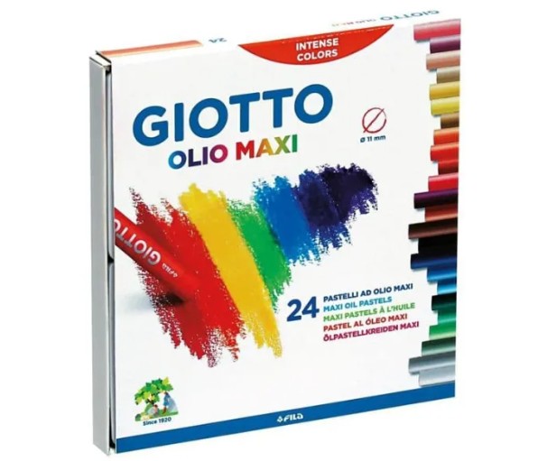 Giotto Olio Maxi Λαδοπαστέλ (24 Χρώματα)