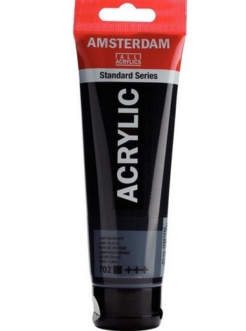 Talens Ακρυλικά Amsterdam Standard 120ml (Lamp Black 702)