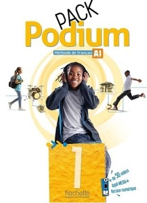 Podium 1 (A1) - Super Pack (Livre +Cahier +Lexique +Cadeau Suprise)