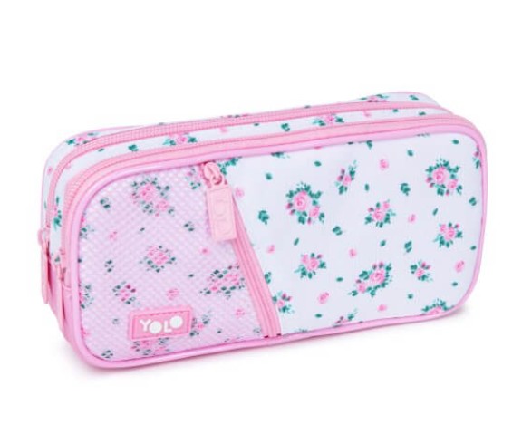 Yolo Κασετίνα Box (Pink Flowers)