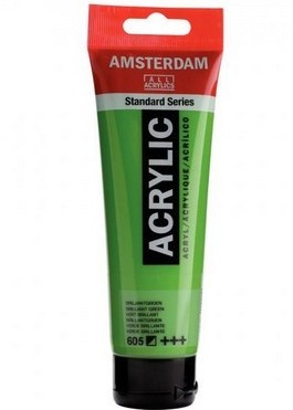 Talens Ακρυλικά Amsterdam Standard 120ml (Brilliant Green 605)