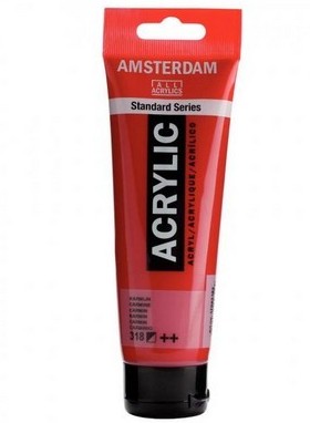 Talens Ακρυλικά Amsterdam Standard 120ml (Carmin 318)