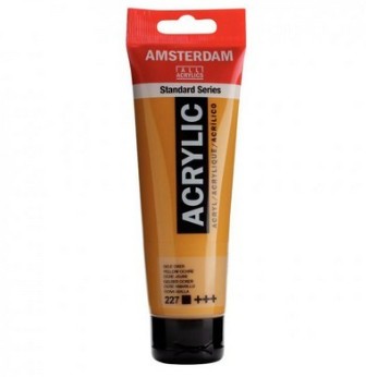 Talens Ακρυλικά Amsterdam Standard 120ml (Yellow Ochree 227)