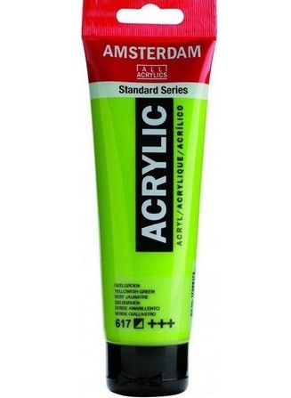 Talens Ακρυλικά Amsterdam Standard 120ml (Yellowish Green 617)