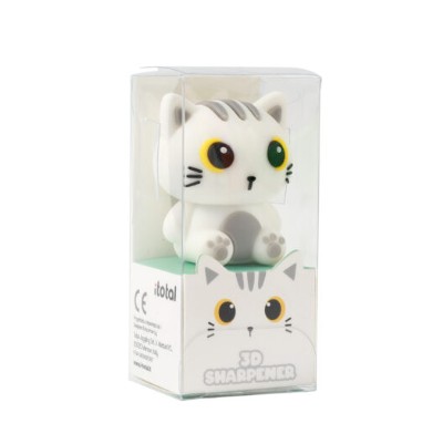 iTotal Ξύστρα 3D White Cat