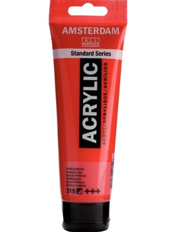 Talens Ακρυλικά Amsterdam Standard 120ml (Pyrrole Red 315)