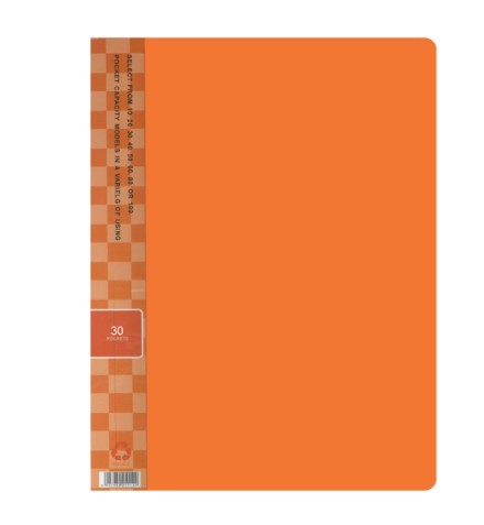 Σουπλ Κίνας Μονόχρωμο 30 Φύλλων (Orange)