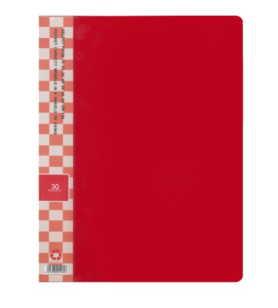 Σουπλ Κίνας Μονόχρωμο 30 Φύλλων (Red)