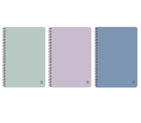 Typotrust Τετράδιο Σπιράλ ''Morandi'' Α4, 3Θ (Διάφορα Χρώματα)