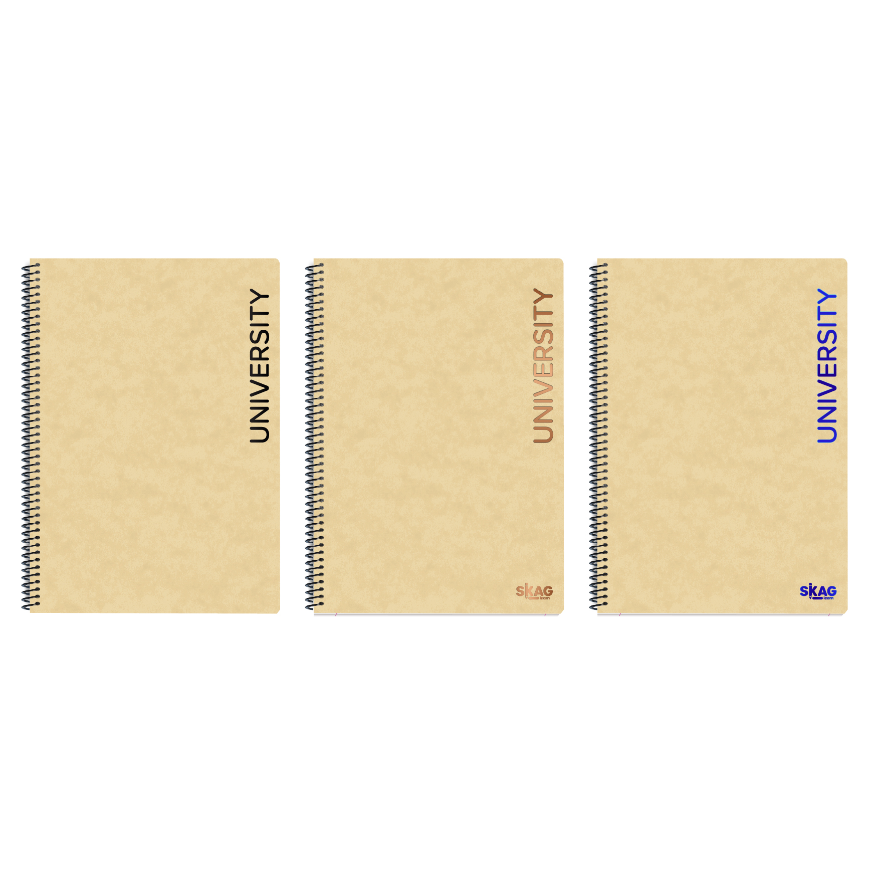 Skag Θεματικά Τετράδια ''University Plus' 17x25, 2 Θεμάτων (Διάφορα Σχέδια)