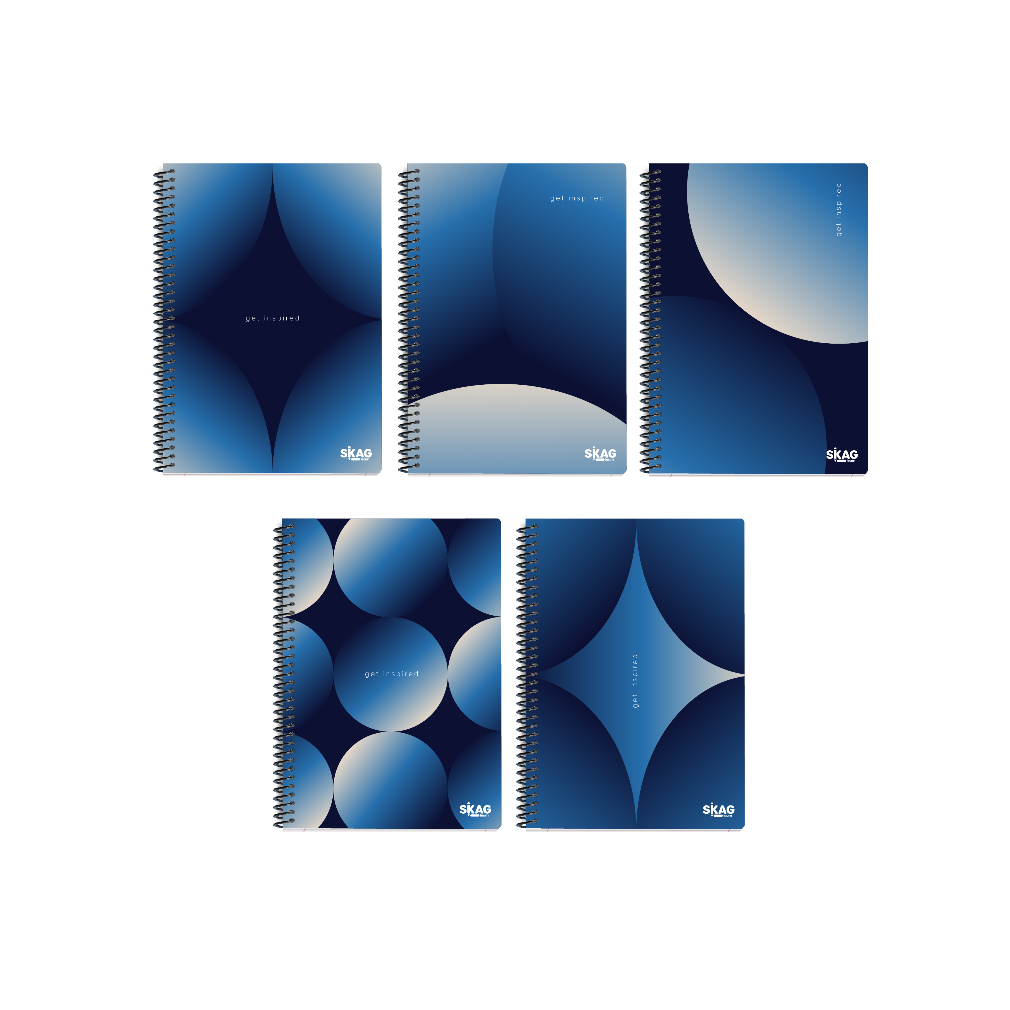 Skag Θεματικά Τετράδια ''Blue Premium'' 17x25, 3 Θεμάτων (Διάφορα Σχέδια)