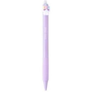 Squishy Erasable Gel Pen 0,5mm Στυλό Gel που Σβήνει (Μωβ)