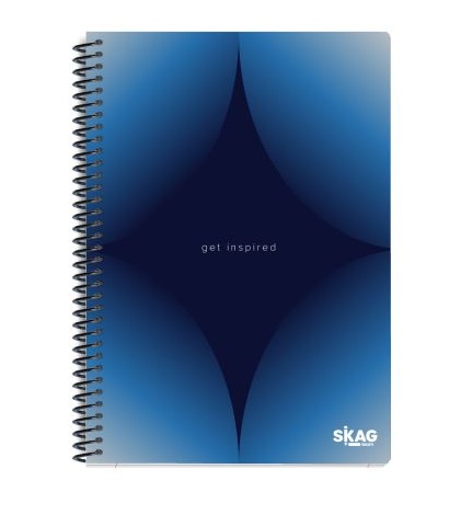 Skag Θεματικά Τετράδια ''Blue Premium'' 17x25, 3 Θεμάτων (Διάφορα Σχέδια)