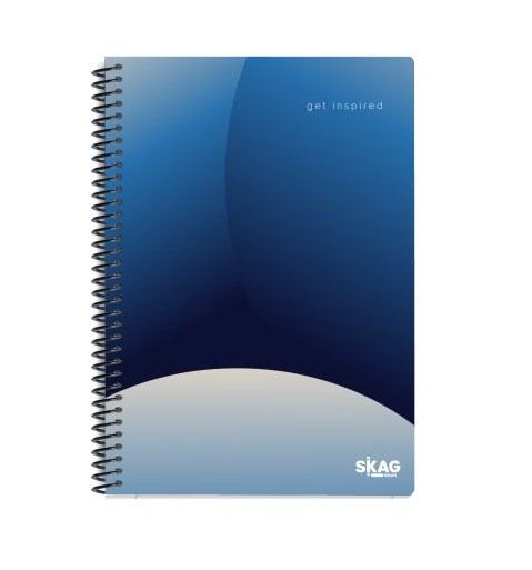 Skag Θεματικά Τετράδια ''Blue Premium'' 17x25, 2 Θεμάτων (Διάφορα Σχέδια)