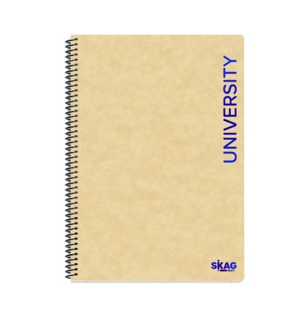 Skag Θεματικά Τετράδια ''University Plus'' Α4, 2 Θεμάτων (Διάφορα Σχέδια)