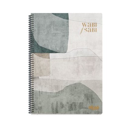 Skag Θεματικά Τετράδια ''Wabi Sabi'' Α4, 2 Θεμάτων (Διάφορα Σχέδια)