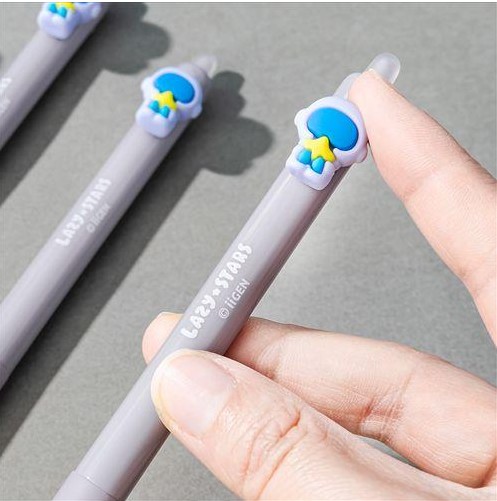Squishy Erasable Gel Pen 0,5mm Στυλό Gel που Σβήνει (Ανθρακί)