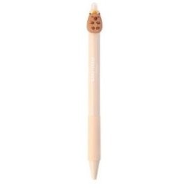 Squishy Erasable Gel Pen 0,5mm Στυλό Gel που Σβήνει (Κρεμ)