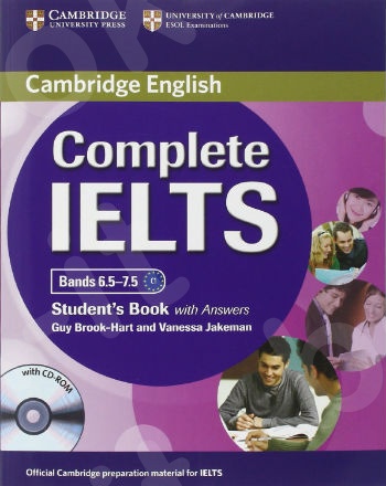 Cambridge - Complete IELTS Bands (6.5 - 7.5) - Student's Pack (Student's Book with answers with CD-ROM and Class Audio CDs (2))