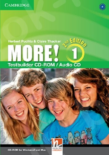 More! 1 - Testbuilder CD-ROM/Audio CD - New 2nd Edition