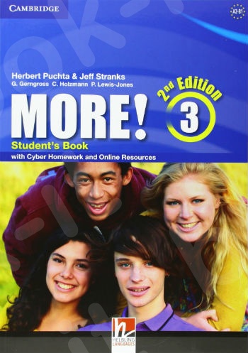 More! 3 - Student's Book with Cyber Homework and Online Resources - New 2nd Edition