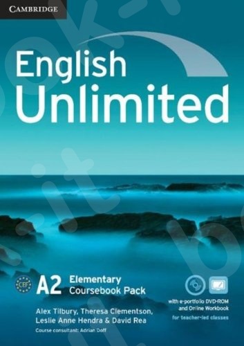 English Unlimited Elementary - Coursebook with e-Portfolio and Online Workbook Pack